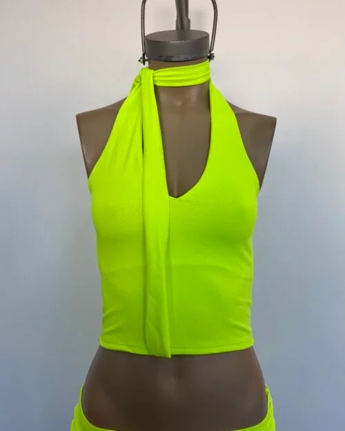 TOP FLUO MINA ESCOTE V