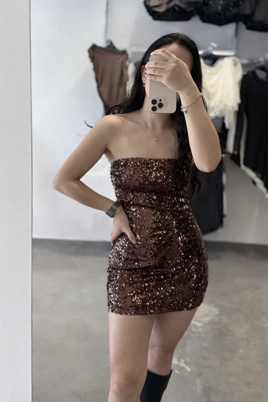 VESTIDO TINI LENTEJUELAS