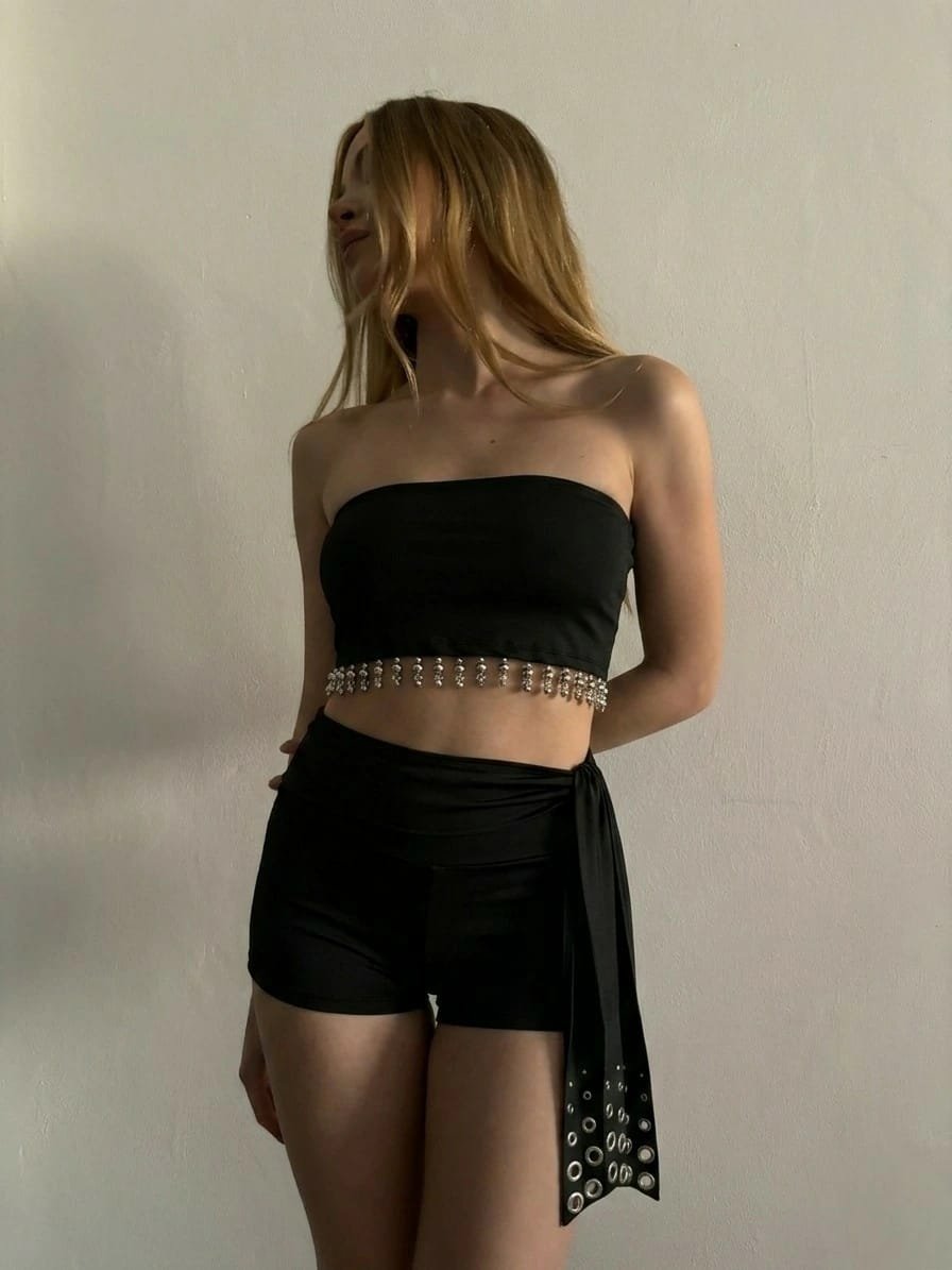 SHORT MARA CON CINTO