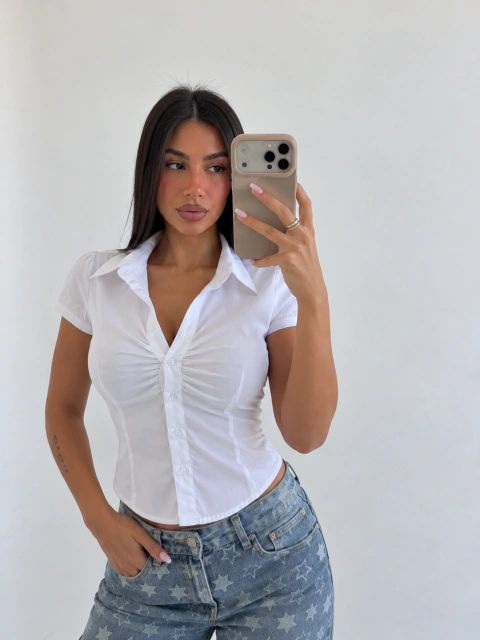 CAMISA CORSET ELASTIZADA